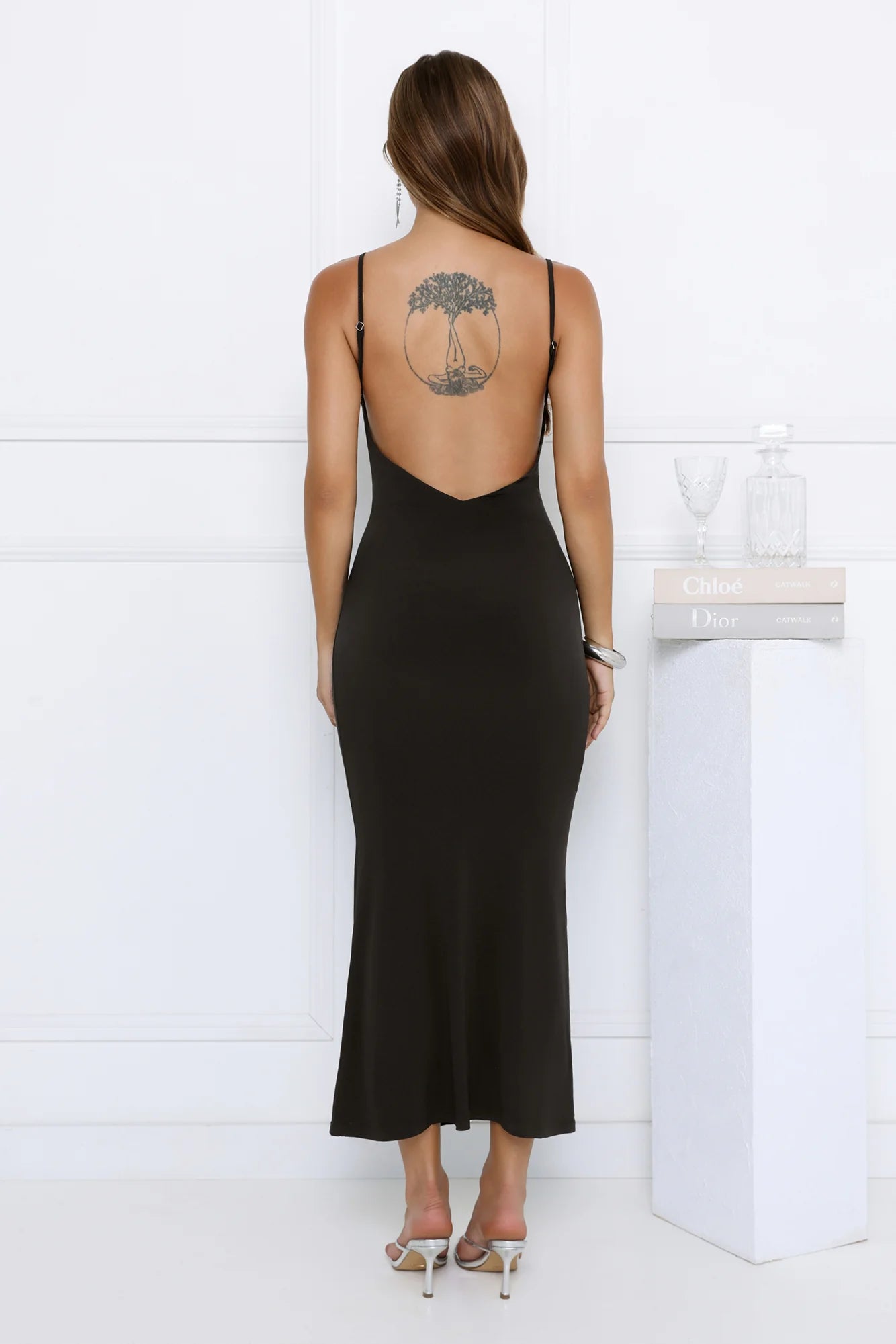 Model Type Maxi Dress Black